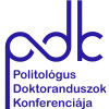 Legjobb előadás díj a Politológus Doktoranduszok Konferenciáján
